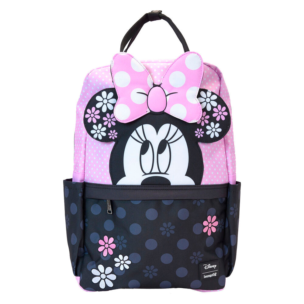 Imagen 1 de Mochila Nylon Floral Rock The Dots Minnie Disney Loungefly
