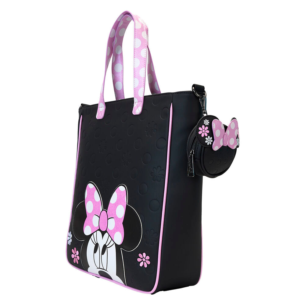 Imagen 7 de Bolso + Monedero Floral Rock The Dots Minnie Disney Loungefly