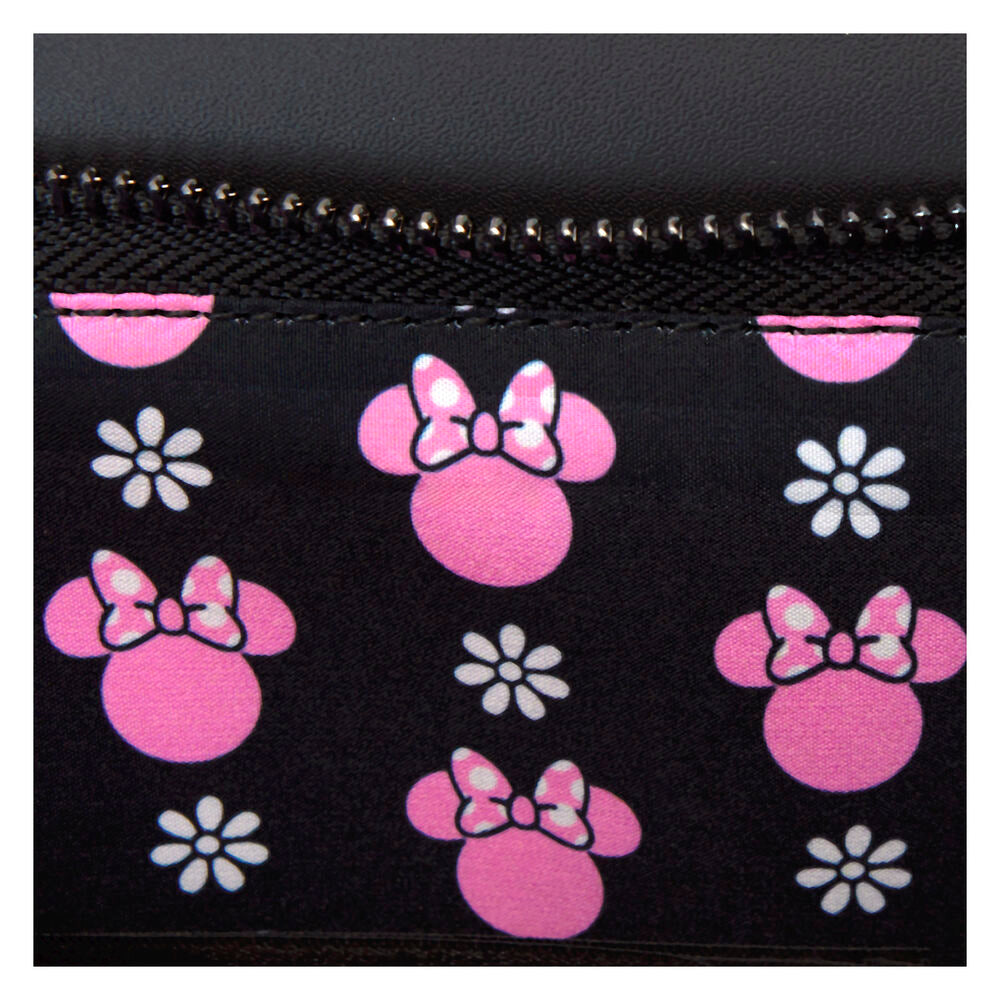 Imagen de Bolso Bandolera Floral Rock The Dots Minnie Disney Loungefly parte de nuestra colección en Espadas y más, sitio oficial.