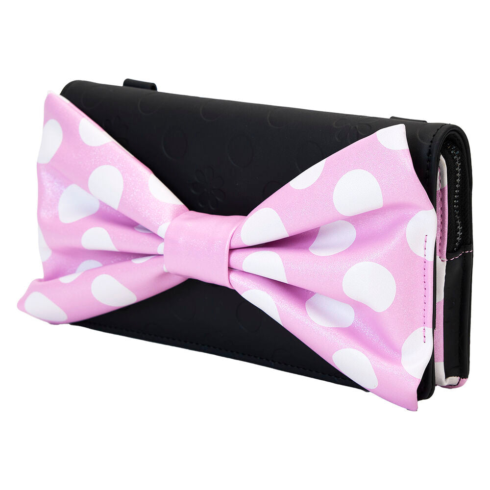 Imagen de Bolso Bandolera Floral Rock The Dots Minnie Disney Loungefly parte de nuestra colección en Espadas y más, sitio oficial.