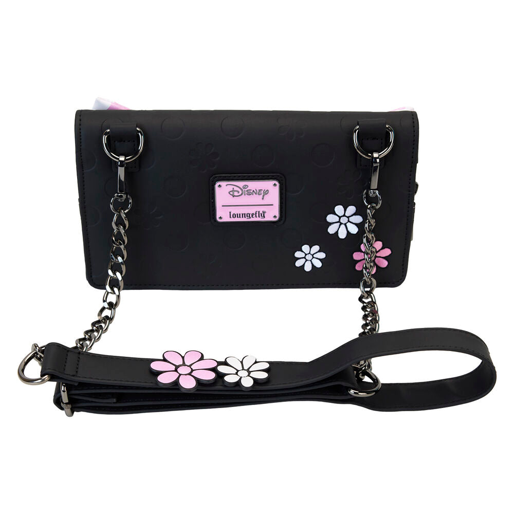 Imagen de Bolso Bandolera Floral Rock The Dots Minnie Disney Loungefly parte de nuestra colección en Espadas y más, sitio oficial.