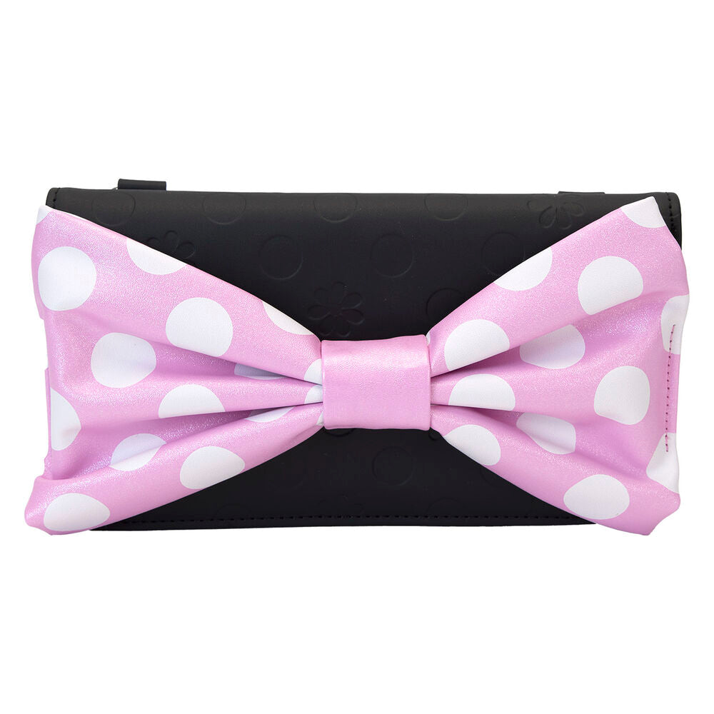 Imagen de Bolso Bandolera Floral Rock The Dots Minnie Disney Loungefly parte de nuestra colección en Espadas y más, sitio oficial.