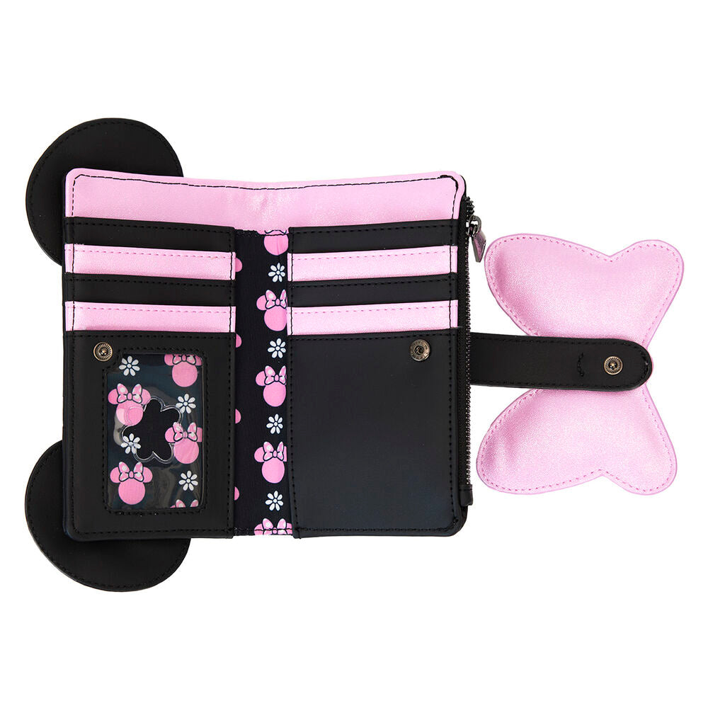 Imagen 2 de Cartera Floral Rock The Dots Minnie Disney Loungefly