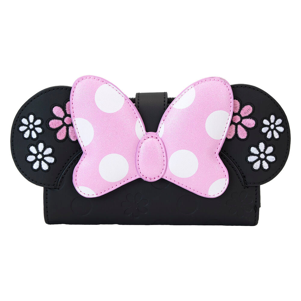 Imagen 1 de Cartera Floral Rock The Dots Minnie Disney Loungefly