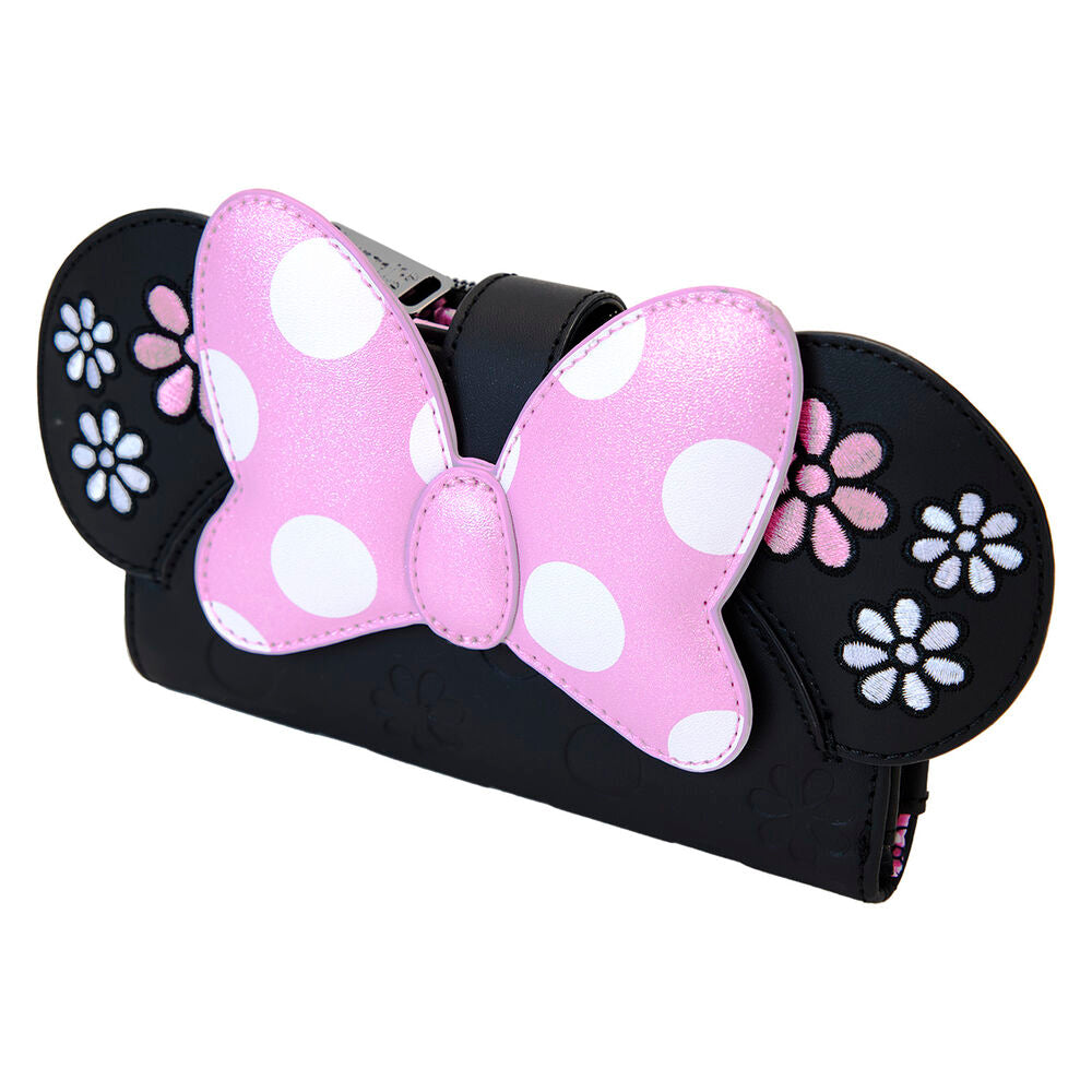 Imagen 4 de Cartera Floral Rock The Dots Minnie Disney Loungefly