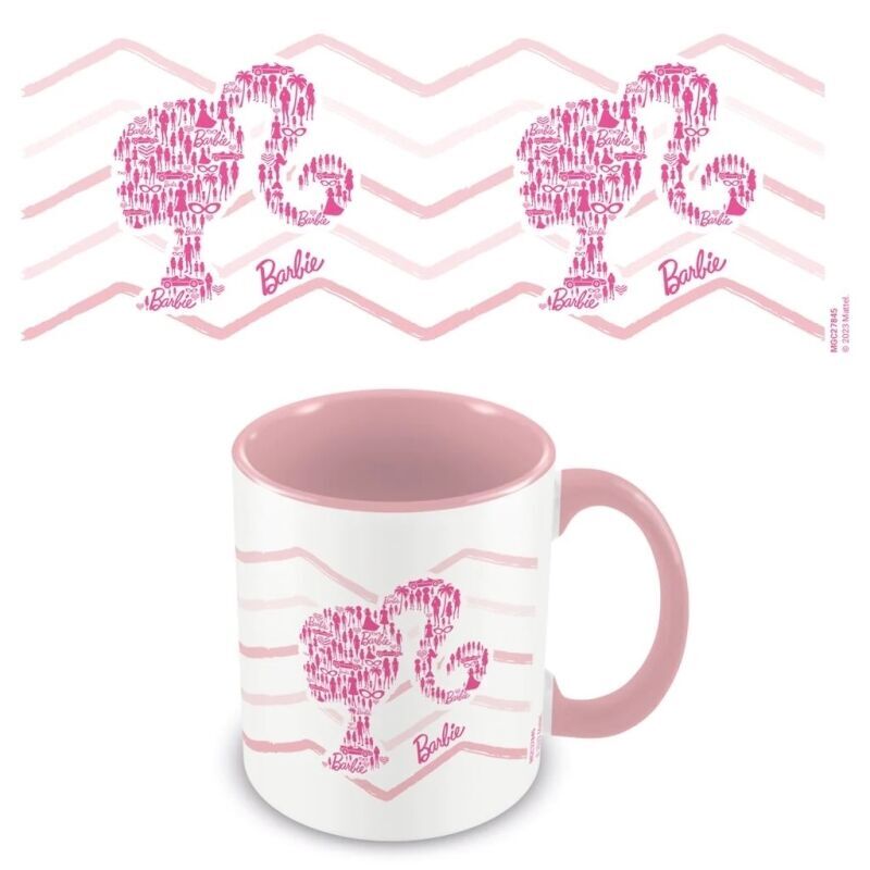 Imagen 1 de Taza Silueta Barbie 315Ml