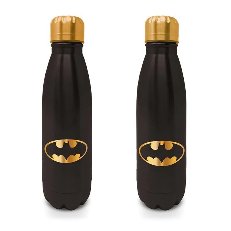 Imagen de Botella Acero Inoxidable Logo Batman Dc Comics parte de nuestra colección en Espadas y más, sitio oficial.