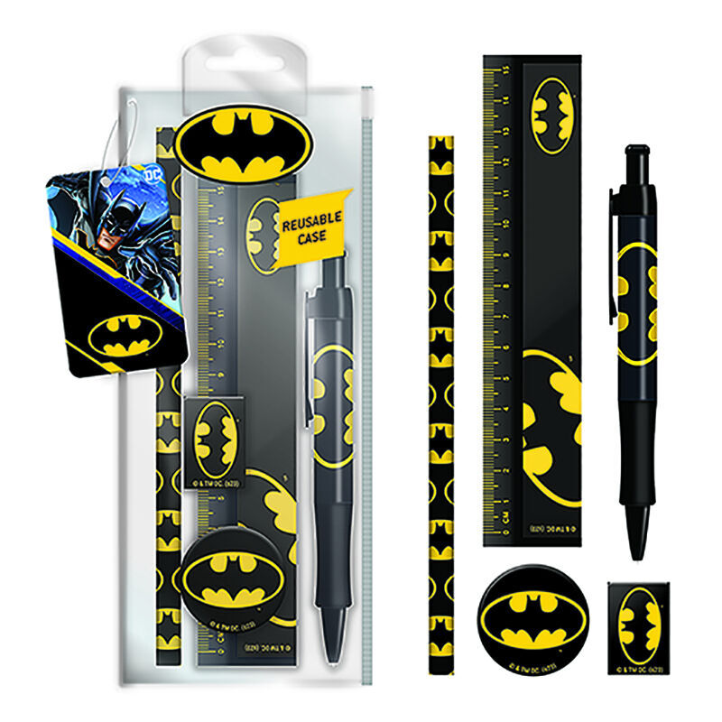 Imagen 1 de Set Papeleria Batman Dc Comics