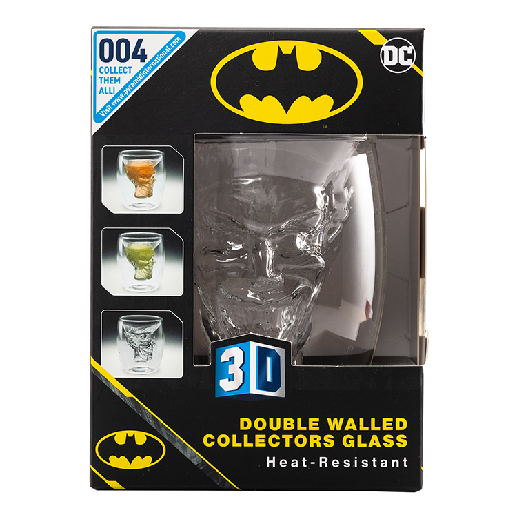 Imagen 1 de Vaso 3D Doble Pared Joker Dc Comics