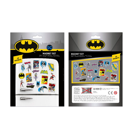 Imagen de Set Imanes Batman Dc Comics parte de nuestra colección en Espadas y más, sitio oficial.