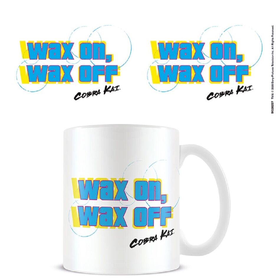 Imagen 1 de Taza Wax On Wax Off Cobra Kai 315Ml