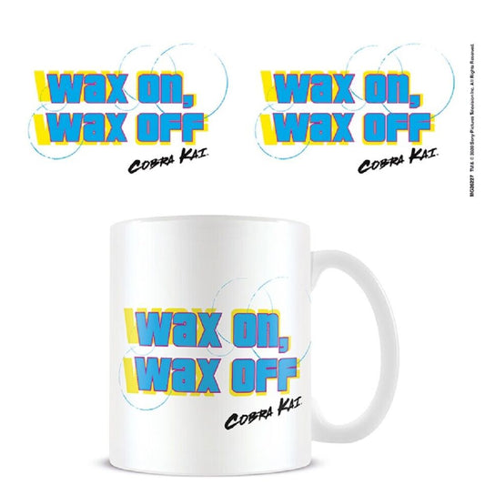Imagen 1 de Taza Wax On Wax Off Cobra Kai 315Ml