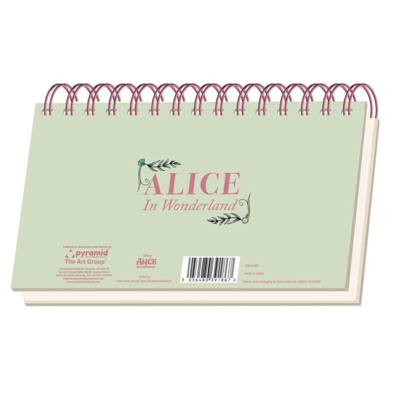 Imagen 3 de Planificador Semanal Alicia En El Pais De Las Maravillas Disney
