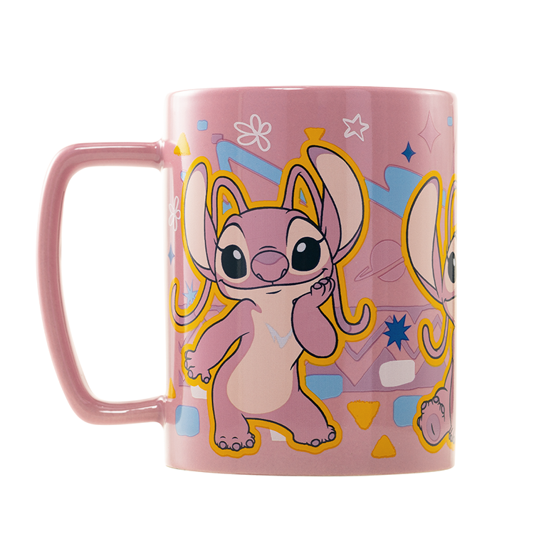 Imagen 3 de Taza Funda De Peluche Angel Disney 440Ml