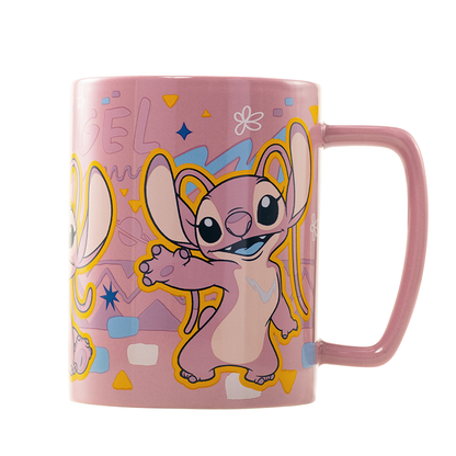 Imagen 6 de Taza Funda De Peluche Angel Disney 440Ml