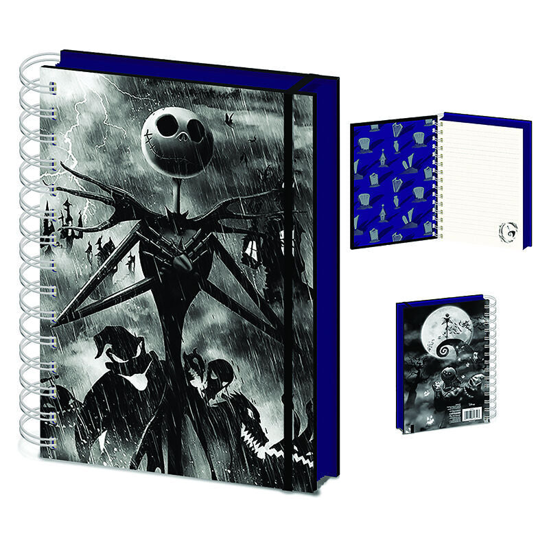 Imagen 1 de Cuaderno A5 Lenticular Pesadilla Antes De Navidad Disney