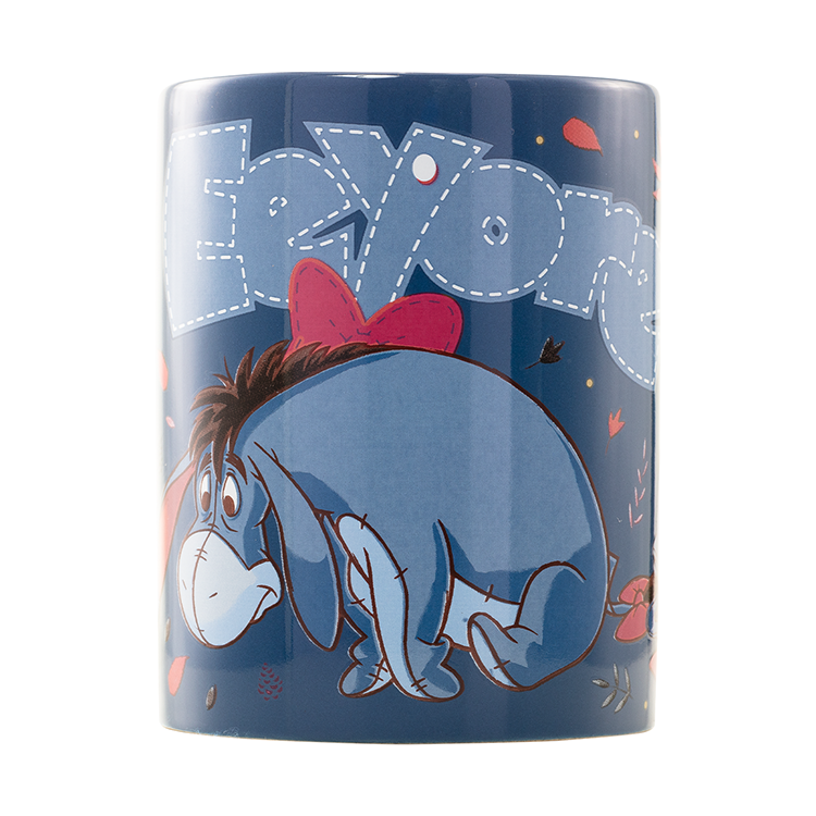 Imagen 3 de Taza Funda De Peluche Eeyore Winnie The Pooh Disney 440Ml