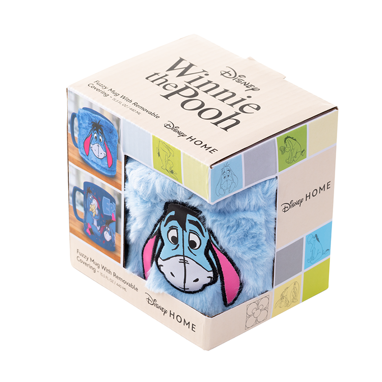 Imagen 5 de Taza Funda De Peluche Eeyore Winnie The Pooh Disney 440Ml