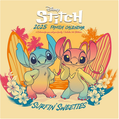 Imagen 2 de Calendario Planificador Familiar Stitch Disney