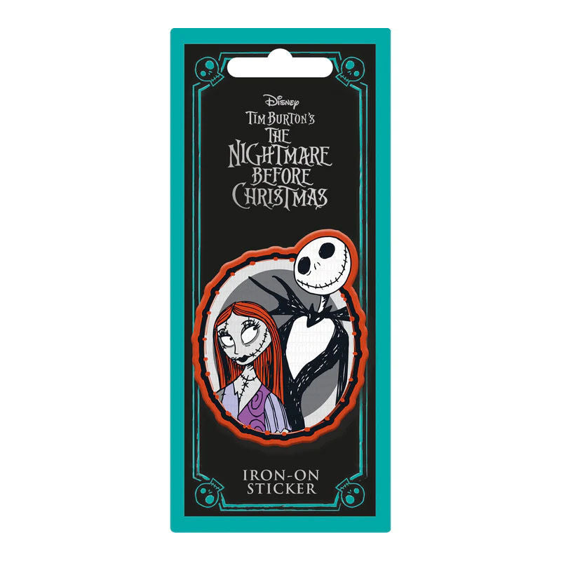 Imagen de Pegatina De Bordado Jack &#38; Sally Pesadilla Antes De Navidad Disney parte de nuestra colección en Espadas y más, sitio oficial.