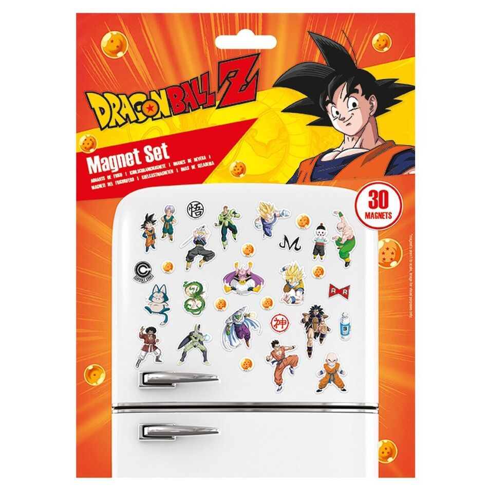 Imagen de Set De Imanes Dragon Ball Z parte de nuestra colección en Espadas y más, sitio oficial.