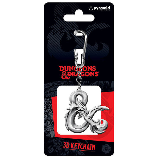 Imagen 1 de Llavero 3D Ampersand Logo Dragones Y Mazmorras 6Cm