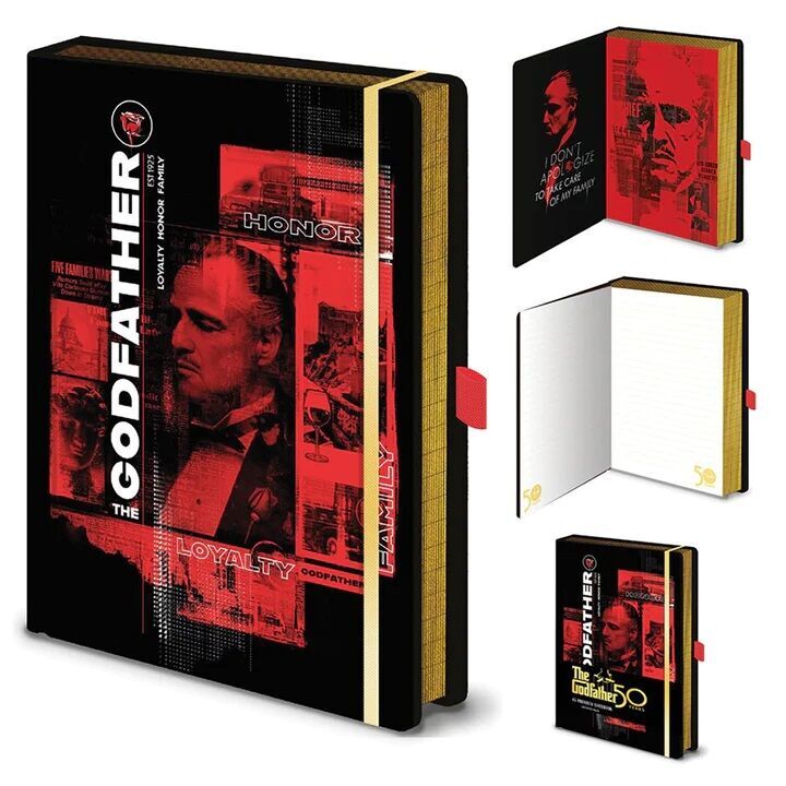 Imagen de Cuaderno A5 Premium El Padrino parte de nuestra colección en Espadas y más, sitio oficial.