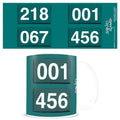 Imagen 1 de Taza Numeros El Juego Del Calamar 315Ml