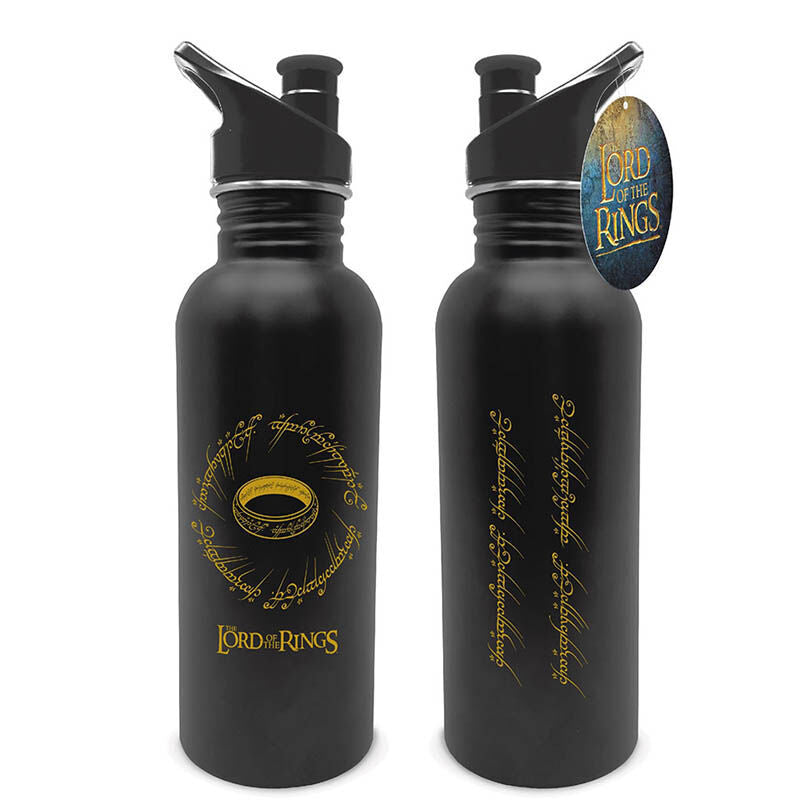 Imagen de Cantimplora Acero Inoxidable El Señor De Los Anillos 540Ml parte de nuestra colección en Espadas y más, sitio oficial.