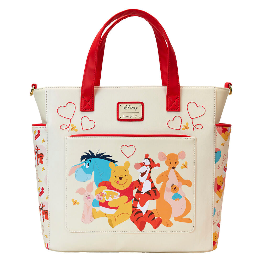 Imagen de Bolso Mochila Love Winnie The Pooh Disney Loungefly parte de nuestra colección en Espadas y más, sitio oficial.