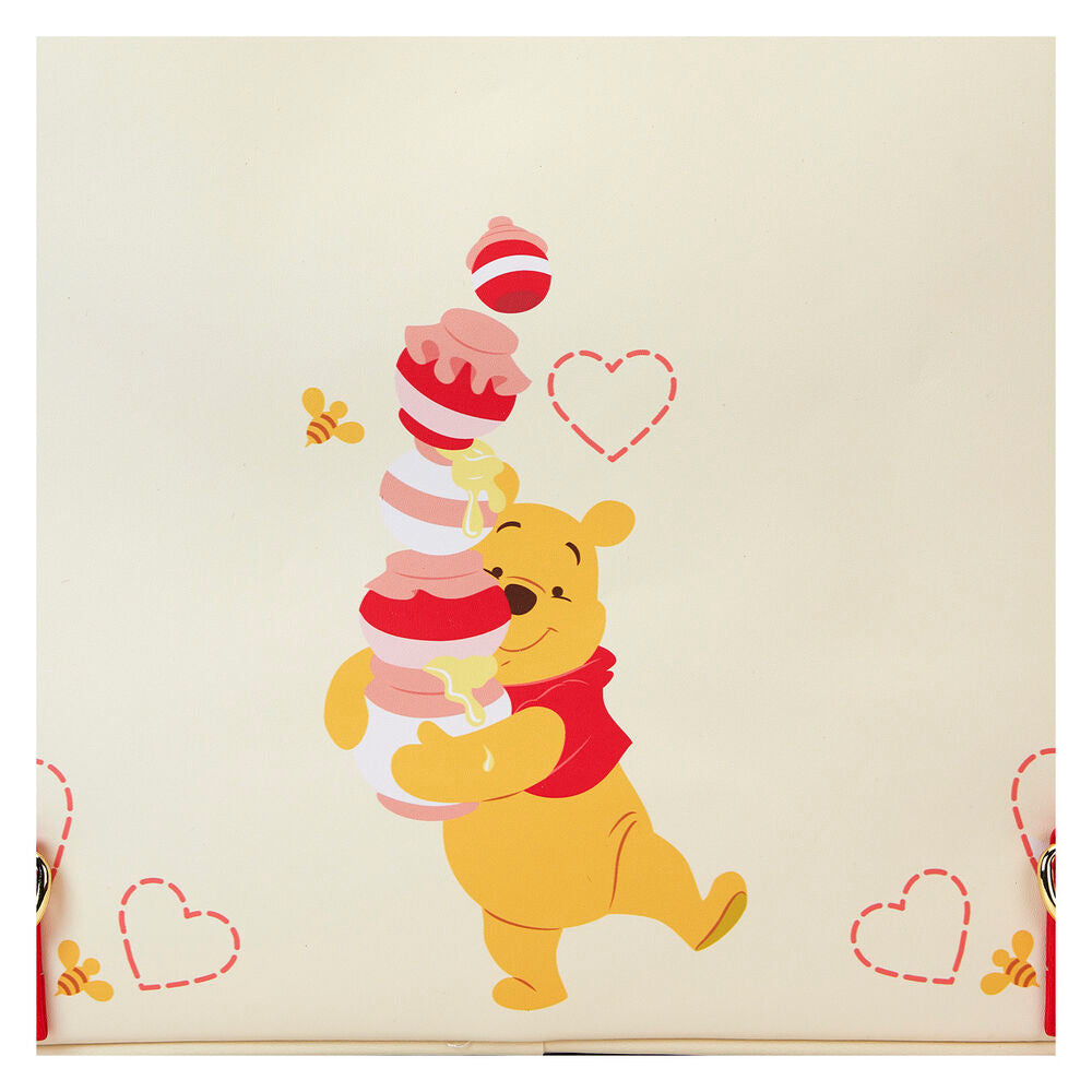 Imagen de Bolso Mochila Love Winnie The Pooh Disney Loungefly parte de nuestra colección en Espadas y más, sitio oficial.