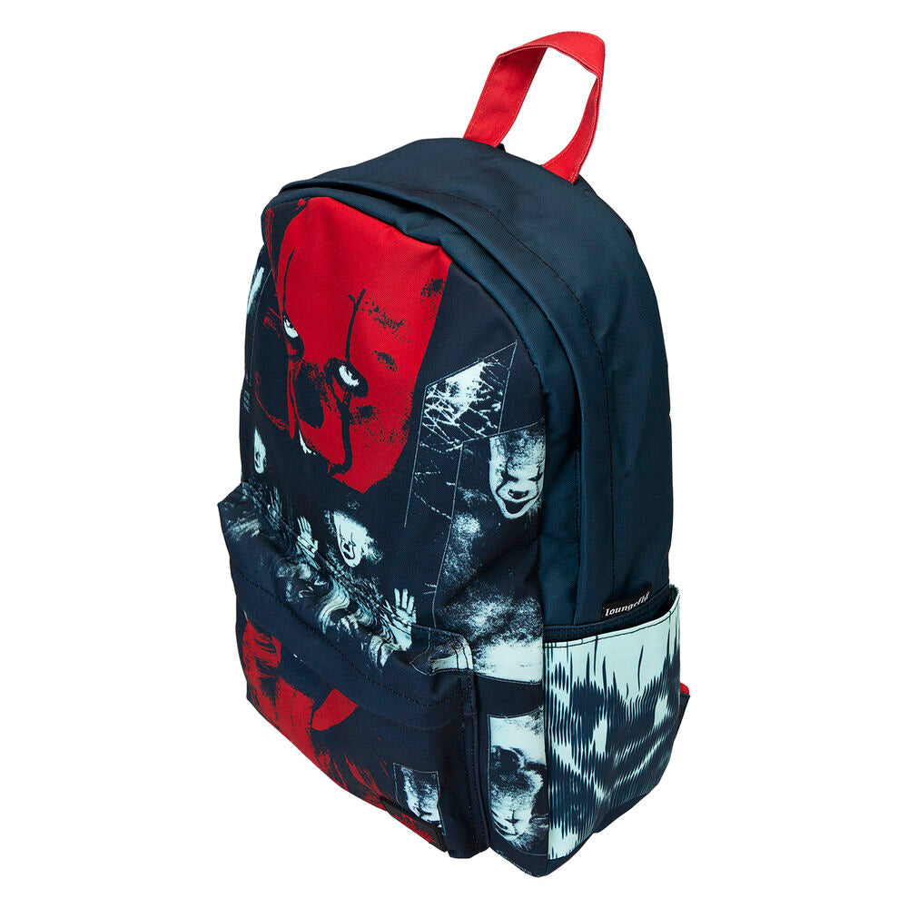 Imagen 5 de Mochila Nylon I Heart Pennywise It Loungefly 44Cm