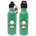 Imagen 1 de Cantimplora Acero Inoxidable Champiñon Verde Super Mario Bros
