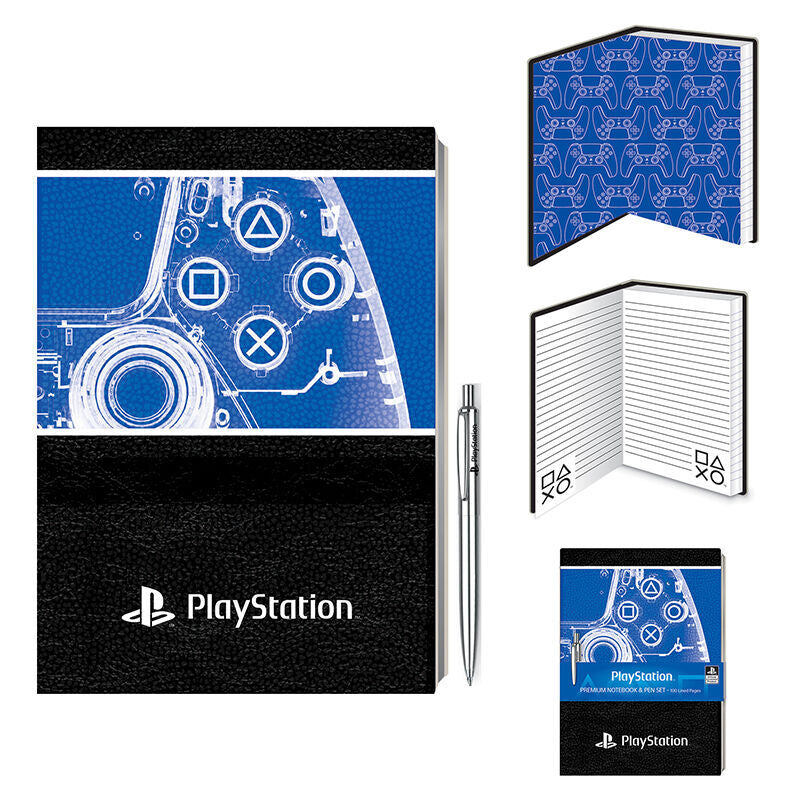 Imagen 1 de Cuaderno A5 + Boligrafo Playstation