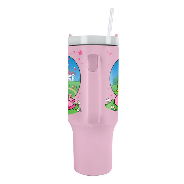 Imagen de Vaso Termo Peach Super Mario Bros 1,2L parte de nuestra colección en Espadas y más, sitio oficial.