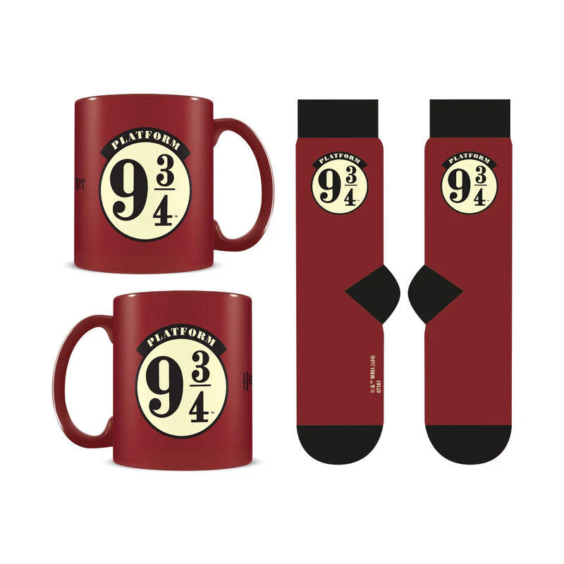 Imagen 1 de Set Taza Y Calcetines Plataforma 9 3/4 Harry Potter