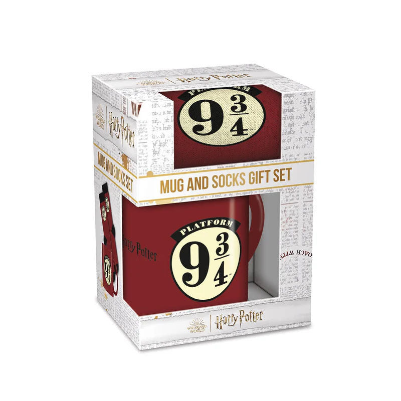 Imagen 2 de Set Taza Y Calcetines Plataforma 9 3/4 Harry Potter