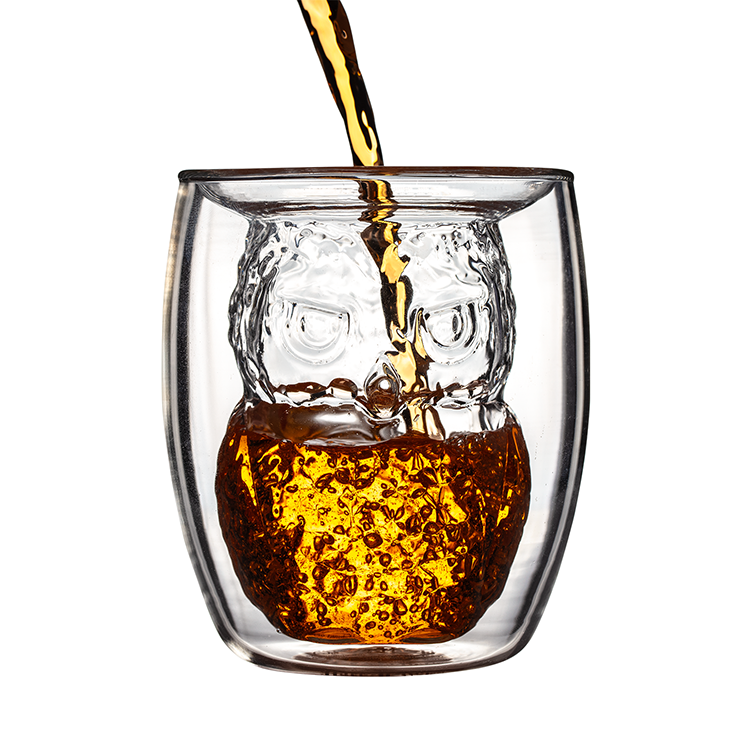 Imagen 2 de Vaso 3D Doble Pared Hedwig Harry Potter