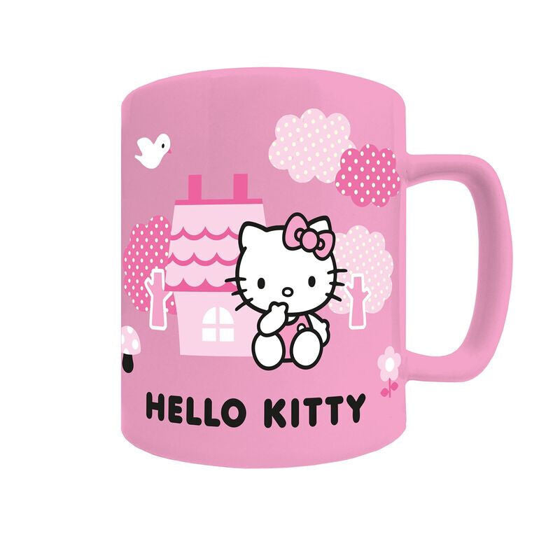 Imagen 1 de Taza Funda De Peluche Hello Kitty 440Ml