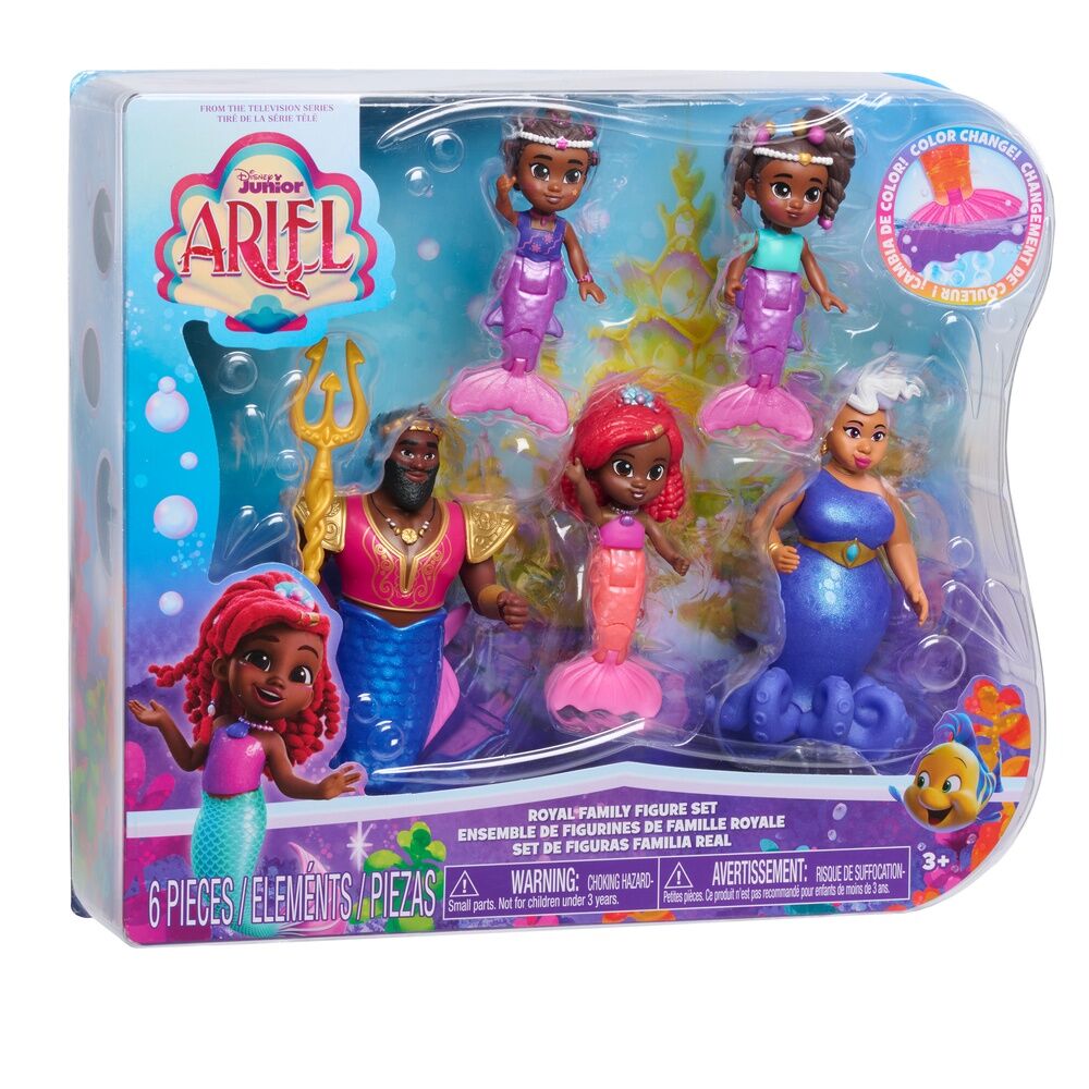 Imagen de Blister 5 Figuras Royal Family Ariel Disney parte de nuestra colección en Espadas y más, sitio oficial.