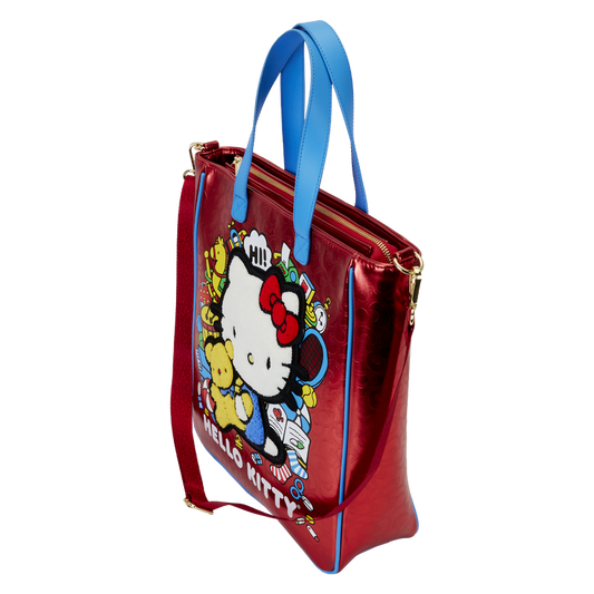 Imagen de Bolso + Monedero 50Th Anniversary Hello Kitty Loungefly parte de nuestra colección en Espadas y más, sitio oficial.