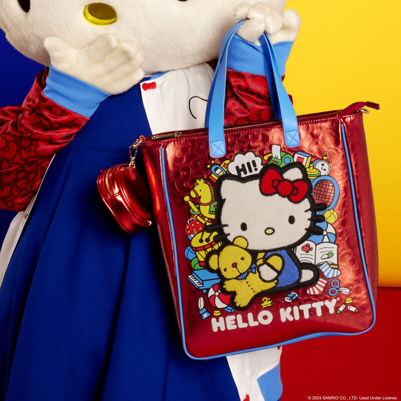 Imagen de Bolso + Monedero 50Th Anniversary Hello Kitty Loungefly parte de nuestra colección en Espadas y más, sitio oficial.