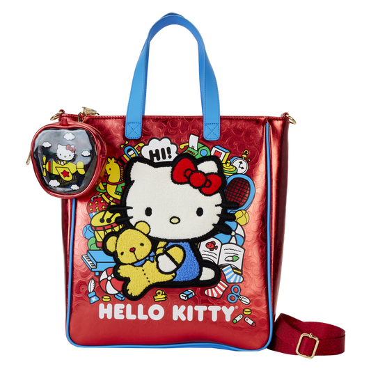 Imagen de Bolso + Monedero 50Th Anniversary Hello Kitty Loungefly parte de nuestra colección en Espadas y más, sitio oficial.
