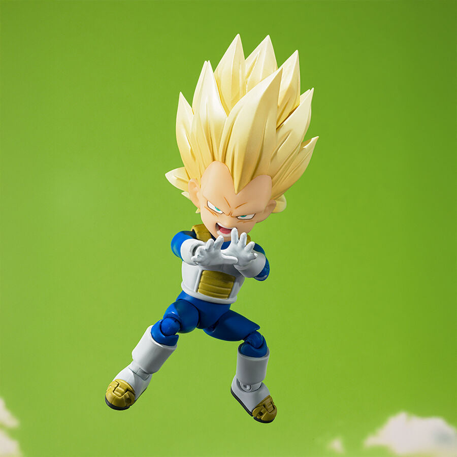 Imagen de Figura S.H. Figuarts Vegeta Super Saiyan 3 Dragon Ball Daima 7,5Cm parte de nuestra colección en Espadas y más, sitio oficial.