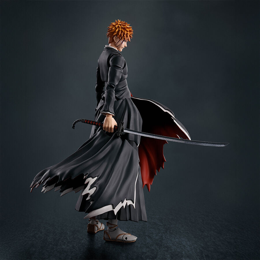 Imagen de Figura S.H. Figuarts Ichigo Kurosaki Getsugatensho Bleach 15,5Cm parte de nuestra colección en Espadas y más, sitio oficial.