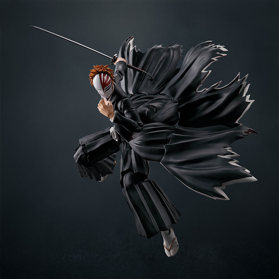 Imagen de Figura S.H. Figuarts Ichigo Kurosaki Getsugatensho Bleach 15,5Cm parte de nuestra colección en Espadas y más, sitio oficial.