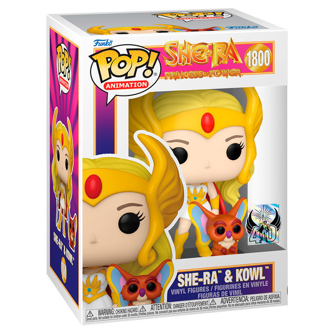 Imagen de Figura Pop She-Ra Princesa Del Poder She-Ra & Kowl parte de nuestra colección en Espadas y más, sitio oficial.