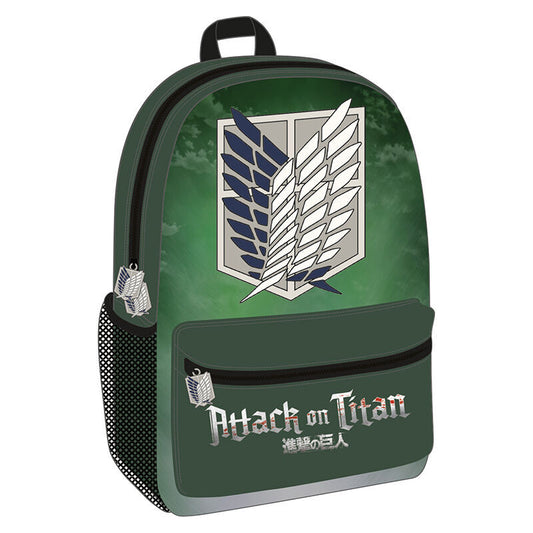 Imagen de Mochila Attack On Titan parte de nuestra colección en Espadas y más, sitio oficial.