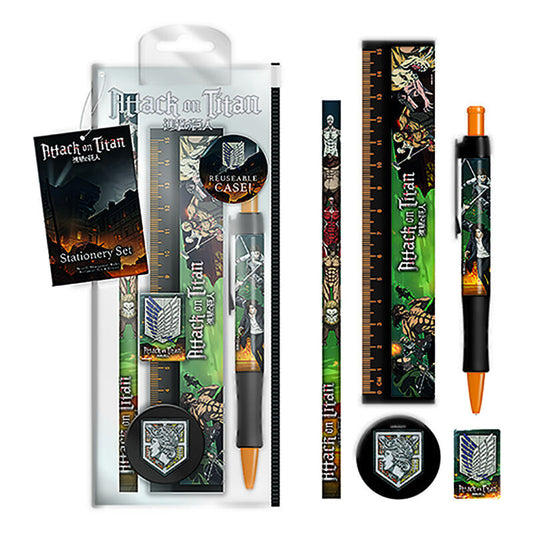 Imagen 1 - Set Papeleria Attack On Titan