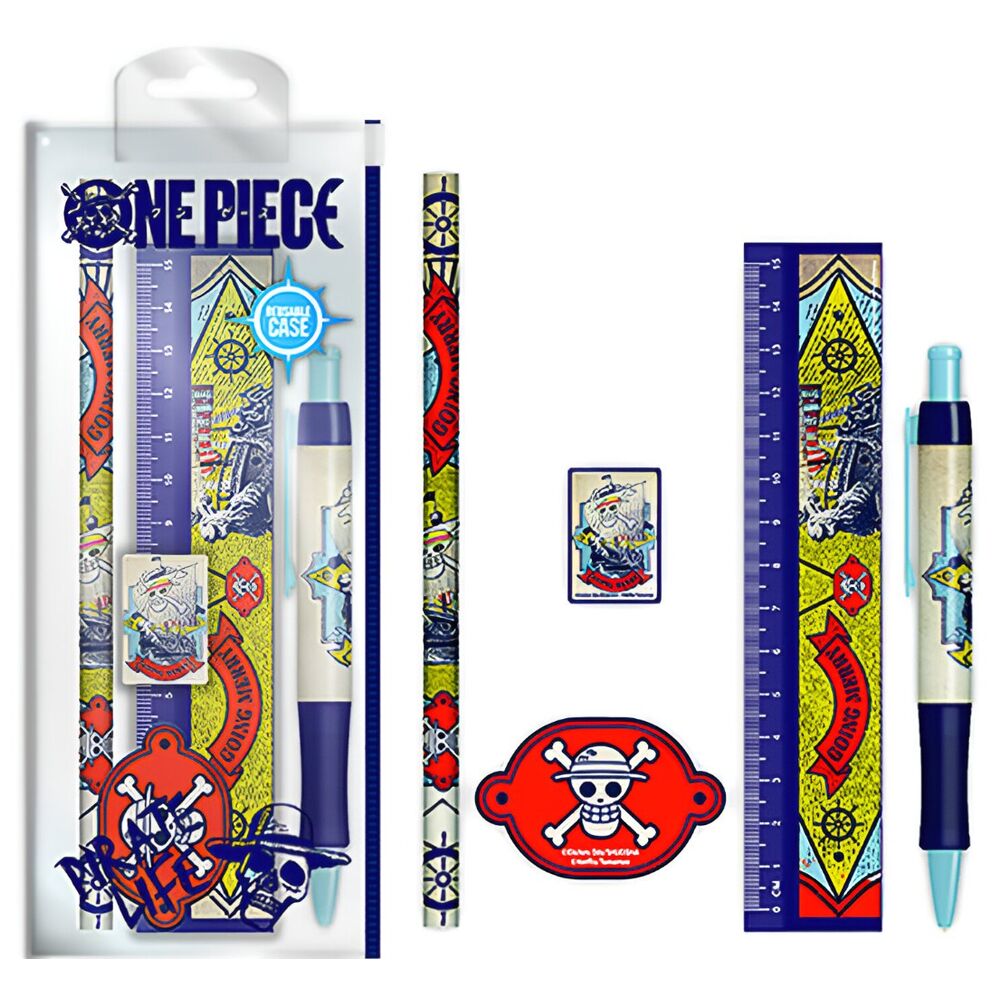 Imagen 1 - Set Papeleria Going Merry One Piece